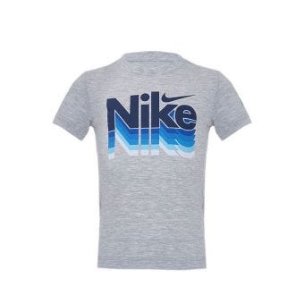 Nike Young Athlete Retro Boy's T-Shirt - GREY