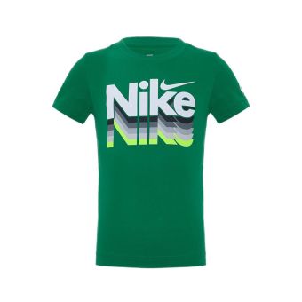 Nike Young Athlete Retro Boy's T-Shirt - GREEN