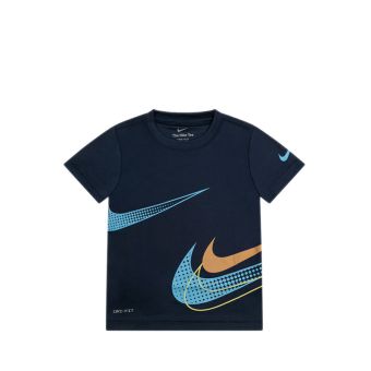 Nike Young Athlete Swoosh Boy's T-Shirt - NAVY