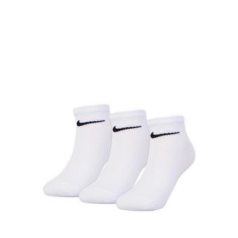Nike Young Athletes Bsc No Shw 3Pk Kids Socks - White