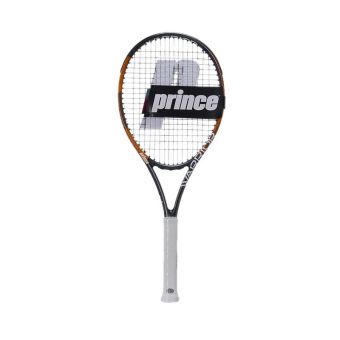 Warrior 100 265G Strung Tennis Racket - Black