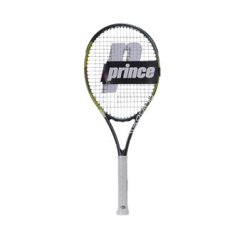 Warrior 100 300G Strung Tennis Racket - Black
