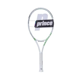 Warrior 107 275G Unstrung Tennis Racket - White/Green