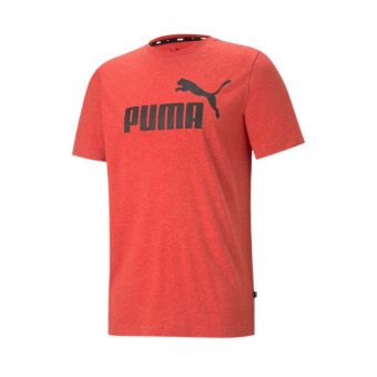 Puma Essential Heather Tee Men's Tshirt - Red