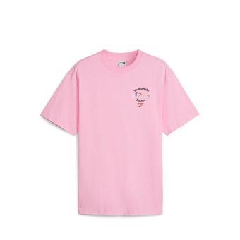 Puma Downtown Graphic Tee Men's T-Shirt - Pink