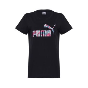 Puma Short Sleeves Womens Tee - Black