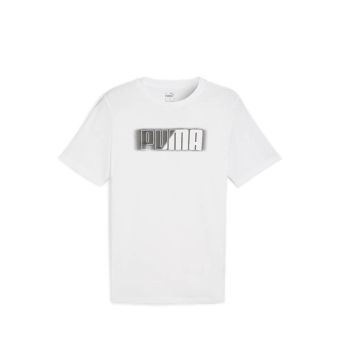 Puma Graphics Wording Tee Men's T-Shirt - White