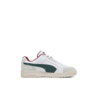 Puma Slipstream Lo Retro Mens Lifestyle Shoes - Puma White - Malachite