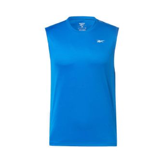 Reebok Training Sleeveless Tech Men's T-Shirt - Vector Blue