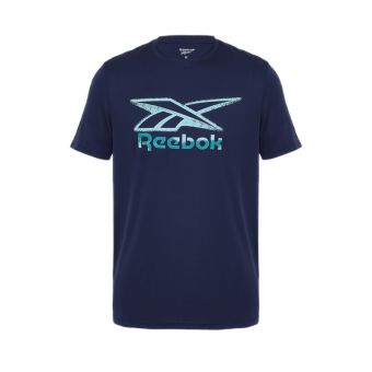 Reebok Men Running T Shirt -Navy