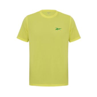 Reebok Men Running T Shirt -Lime