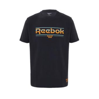 Reebok Men T Shirt - Black