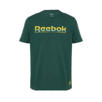 Reebok Men T Shirt - Green