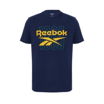 Reebok Men T Shirt - Navy