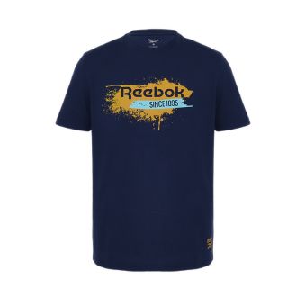 Reebok Men T Shirt - Navy
