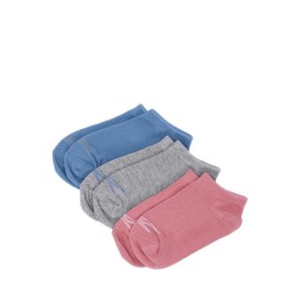 Reebok  ANKLE Girl's Socks - Misty Blue Heather/Misty Rose Heather/ Misty71