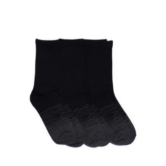 Reebok 3P Unisex AB CREW Socks - Black