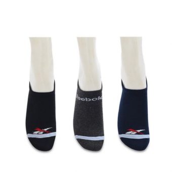 Reebok 3P Men's AB Low Cut Socks - Multicolor