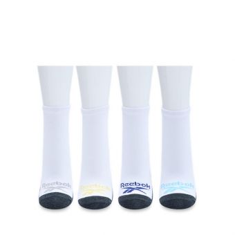 Reebok 3P+1P Kid's QUARTER Socks - Multicolor