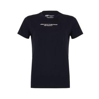 Skechers Women Running T Shirt - Black