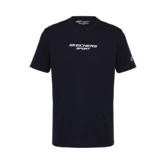 Skechers Men Running T Shirt -Black