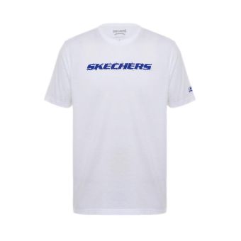 Skechers Men Graphic Tee Men's T-shirt - White
