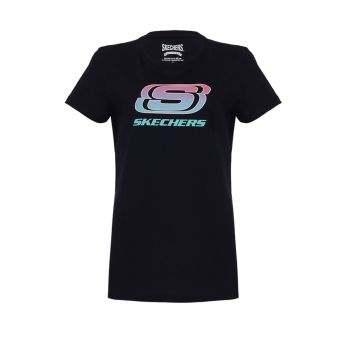 Skechers Women T-Shirt - Black