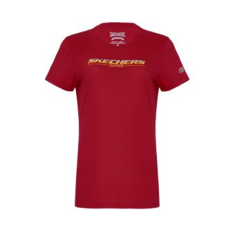 Skechers Women T Shirt - Red