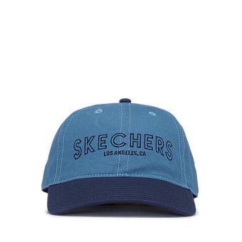 SKECHERS PRESTIGE BASEBALL HAT MEN - BLUE