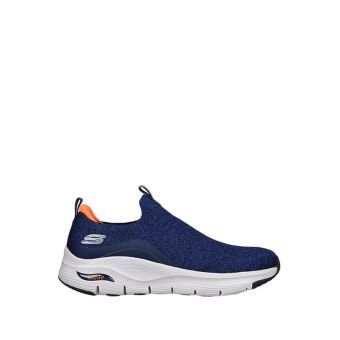 SKECHERS ARCH FIT MEN'S FITNESS SHOES - NAVY