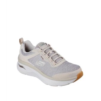 SKECHERS ARCH FIT D'LUX MEN'S FITNESS SHOES - TAUPE