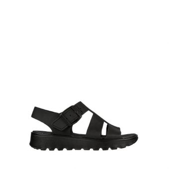 SKECHERS FOOTSTEPS WOMEN'S SANDALS  - BLACK