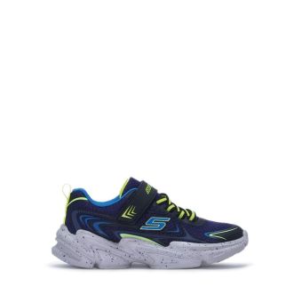 SKECHERS WAVETRONIC BOYS CASUAL SHOES - NAVY