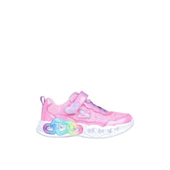 Skechers Infinite Heart Lights Girl's Shoes - Pink