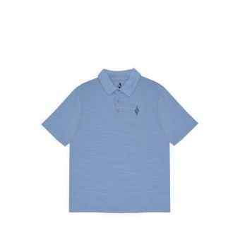 SKECHERS GOLF ON THE ROAD MEN'S POLO - BLUE