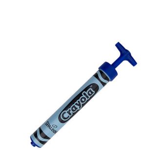 Spalding x Crayola 12in Needle Crayon Pump - Blue