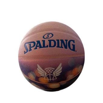 Unisex Trend Flight Rubber Basketball- Pink