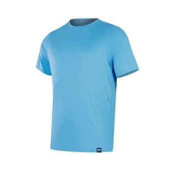 Short Sleeve Graphic Swim Shirt - Tranquil Blue
