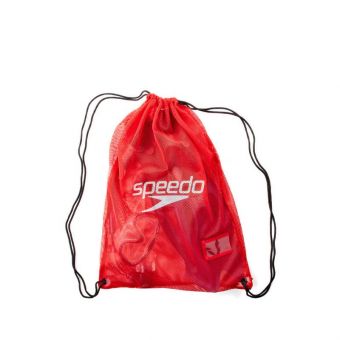 Speedo Unisex Mesh Bag - Red