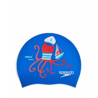 Junior Printed Silicone - Blue/Red