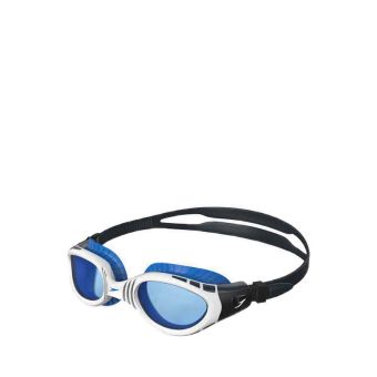 Speedo Futura Biofuse Flexisea Swimming Goggles Adult Unisex - White/Blue