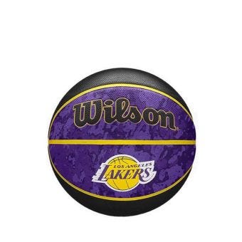 Wilson Basketball NBA TEAM TIEDYE LA LAKERS Size 7 - Purple/Black