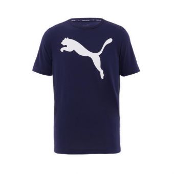 Puma Active Big Logo Men's T-shirt - Dark Blue