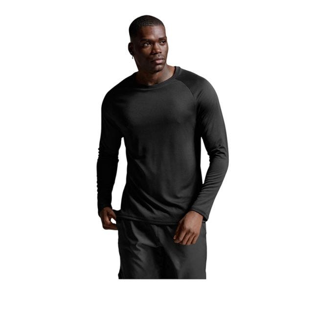 Men's Aero Mesh Long Sleeve - Black