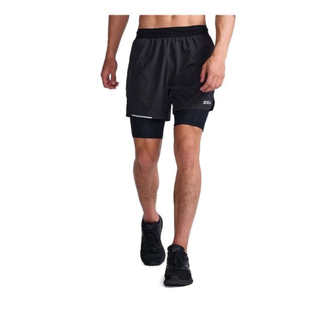 AERO 2IN1 5inch Short - Black