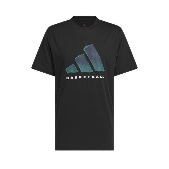 Men's Basketball Graphic T-Shirt - Black