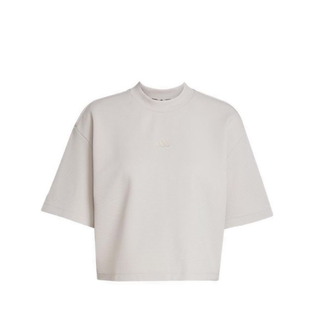 Women's Yoga Motion Waffle T-Shirt - Wonder Alumina