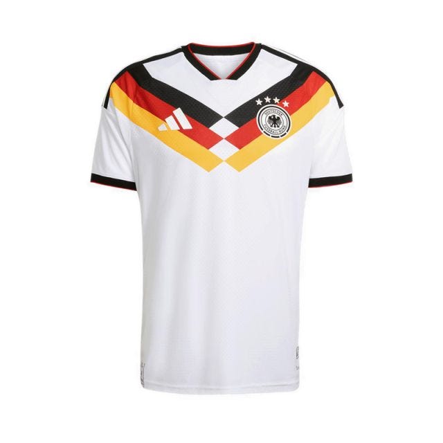 Germany 26 Men's Home Authentic Jersey - White