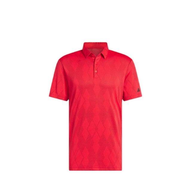 Ult365 Textured Polo Men's - Pure Ruby