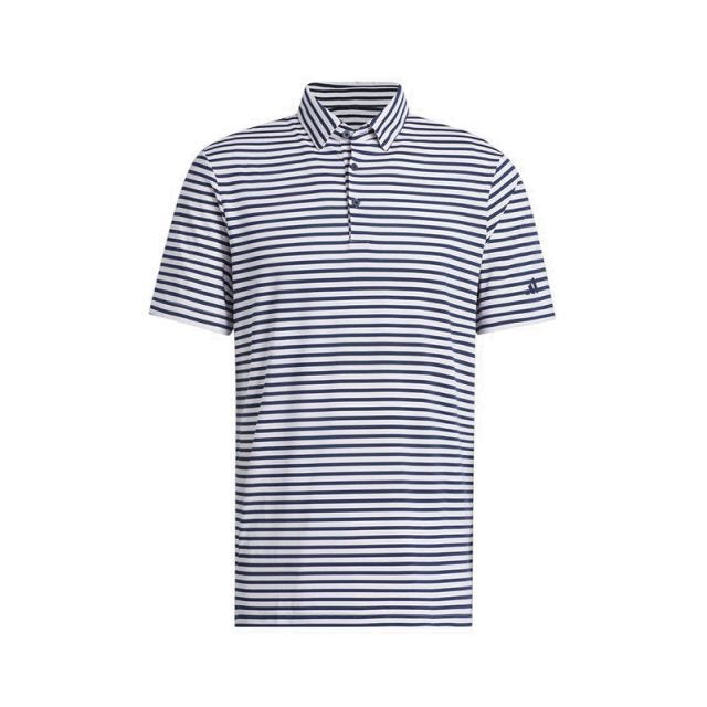 Ult365 Striped Polo Men's - White/Collegiate Navy